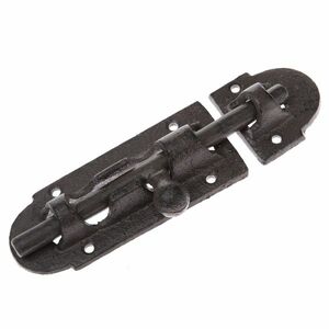 Öntöttvas tolózár, 15 x 6 x 1 cm kép