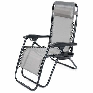 4Home Relax kerti strandfotel, szürke kép