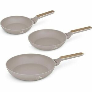 BerlingerHaus Taupe Nordic titánbevonatú serpenyőszett, 3 db kép