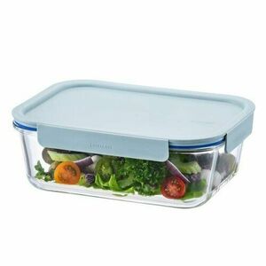 LOCKnLOCK Üveg doboz, téglalap alakú, CLEAR, 2 l, menta, 2 l kép