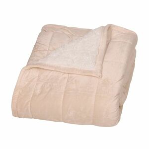 Mikroszálas gyapjú pléd Szandra krém, 150 x 200 cm kép