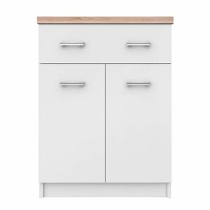 TOPTY 2D1S/60 típusú szekrény, 41-es típus, Sonomatölgy kép