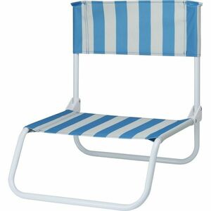 Stripes összecsukható strandszék, 65 x 44 x 19 cm, kék kép