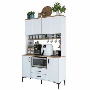 Jedy Walnut and White szekrény kép