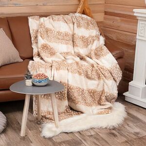 Sika barna pléd, 130 x 180 cm kép