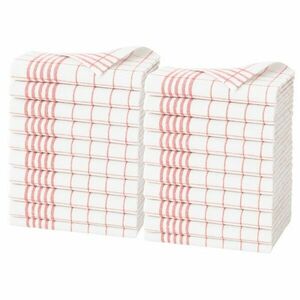 ARÔME HOME Konyhai törölköző, piros, 50 x 70 cm, 20 db-os szett kép