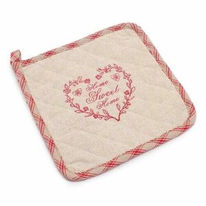 Sweet Home Konyhai alátét piros, 19 x 19 cm kép