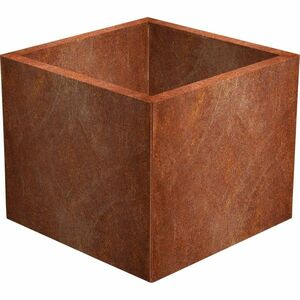 Cube Kerti virágtartó 60 x 60 x 50 cm, corten CORGARDEN 1001 kép