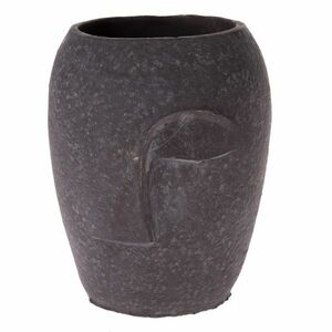 Ismeretlen férfi beton virágtartó, fekete , 11, 5 x 15 cm kép