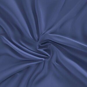 Kvalitex szatén körgumis lepedő sötétkék, 140 x 200 cm, 140 x 200 cm kép