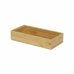 Compactor Bamboo Box XXL tároló rendszerező, 30 x 15 x 6, 5 cm, XXL kép