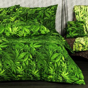 4Home pamut ágyneműhuzat Aromatica, 140 x 220 cm, 70 x 90 cm kép