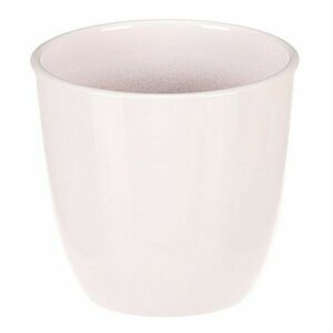 Kerámia virágtartó Terakota, átmérő 10 cm, fehér kép