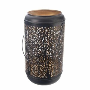 InDecor Fém gyertyatartó Tree fekete, 17 x 17 x 29cm, L kép