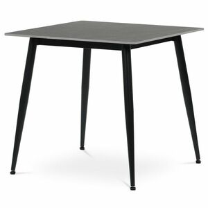 Étkezőasztal 80 x 80 cm, kerámia és márvány, szürke kép