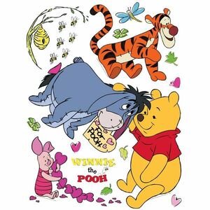 Micimackó öntapadós dekoráció, 30 x 30 cm kép