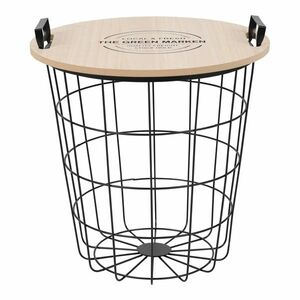 Kézi asztal Nando, természetes kép