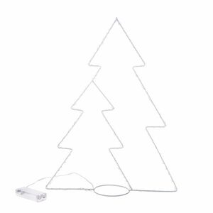 Fák karácsonyi világító dekoráció, 45 x 33 cm, 25LED kép