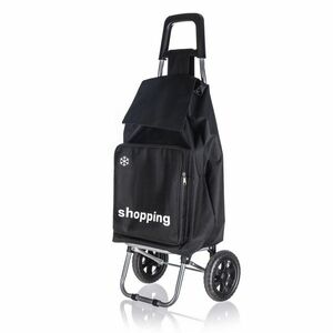Carrie kerekes bevásárlótáska, fekete kép
