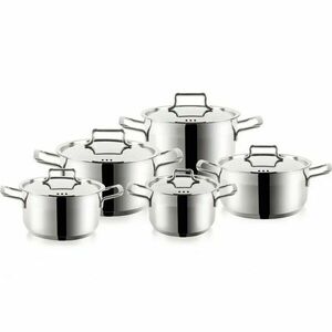 Orion Anett 10 részes rozsdamentes acél edénykészlet kép
