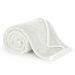 Bellatex Korall mikro fehér takaró, 150 x 200 cm kép