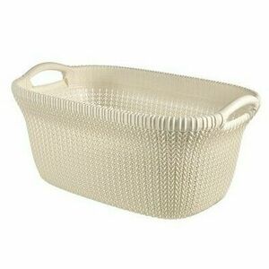 Curver KNIT ruháskosár 40 l, fehér kép