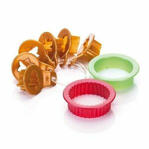 Tescoma DELÍCIA Karácsonyi és omlós teasütemény kiszúrók, 8 db kép