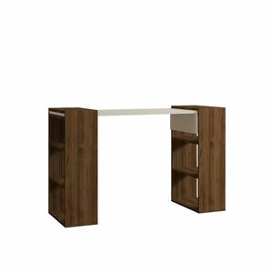 Handy Walnut and White íróasztal kép