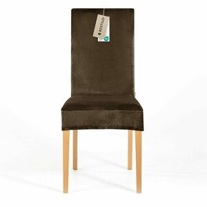 Restilo Feszítő huzat székhez Sento sötétbarna, 48 x 48 x 58 + 10 cm kép