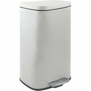 Spirella Pedálový odpadkový koš soft-close Akira 50 l, matt white, 50 l kép