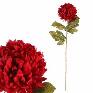 Vörös krizantém - művirág, 73 cm kép