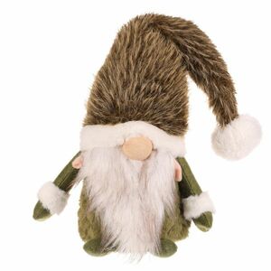 Karácsonyi dekoráció Tündér álló, magasság 30 cm, zöld/fehér, 30 cm kép