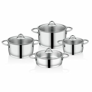 4Home Vision 8 db-os edénykészlet, üvegfedőkkel kép