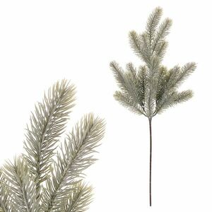 Műfenyő ág, 25 x 60 cm kép