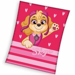 Carbotex Gyermek takaró Tlapková Patrola PilotkaSkye , 110 x 140 cm kép