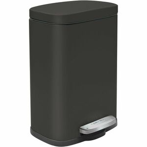 Spirella Pedálos szemetes soft-close Akira 12 l, matt fekete, 12 l kép