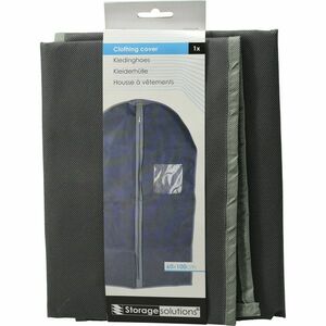 Tárolási megoldások Öltönyhuzat 60 x 100 cm, sötétszürke kép