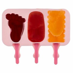 Szilikon jégkrémkészítő forma, rózsaszín kép