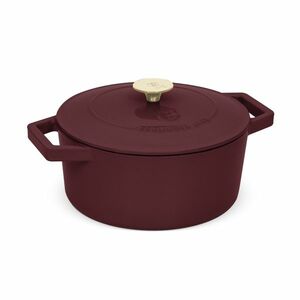 BerlingerHaus Öntöttvas sütőedény fedővel Leonardo 24 cm, 24 cm kép