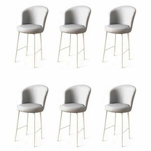 Uras Grey and White bárszék szett, 6 db, 6 db kép