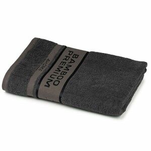 4Home fürdőlepedő Bamboo Premium sötétszürke, 70 x 140 cm kép