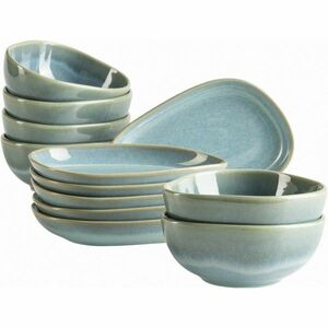 Mäser 12 részes Cordelia Atacama Green tálalószett kép