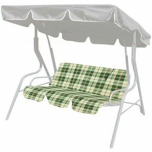 Happy Green Zöld kocka párna hintaágyhoz, 129 cm kép