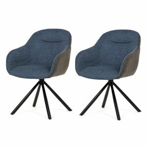 Étkezőszék-készlet visszahúzható mechanizmussalDCH-Y1143 BLUE2, 2 db kép