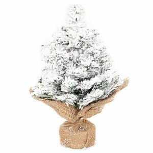 Tiga havas karácsonyfa jutában, 30 cm, 30 cm kép