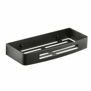 GEDY 241714 Okos zuhanytartó, 30 x 4, 5 x 12, 8 cm, matt fekete kép