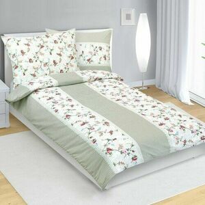 Bellatex Pamut ágynemét Rózsa, kockás, 140 x 200cm, 70 x 90 cm kép