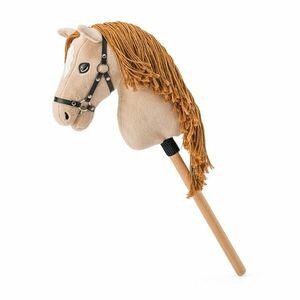 Faunica Hobby horse Gracia, bézs színű kancarúdon, zsinór sörény kép