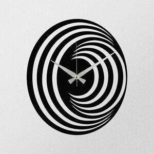 Circles S017 Black falióra , 48 x 48 cm kép