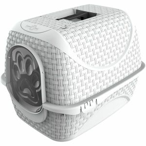 Rattan macska WC szürke, 42 x 50, 5 x 40 cm kép